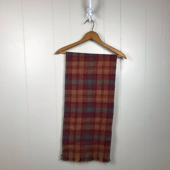 Vintage Paris Accessories, Inc. Soft Plaid Scarf Cozy Fall Winter Scarf - Picture 5 of 10